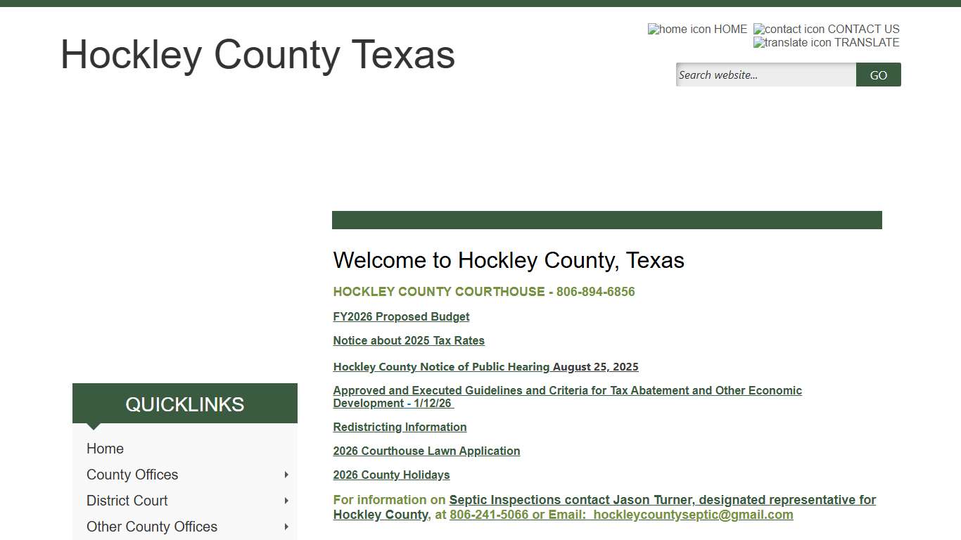 Hockley County, Texas